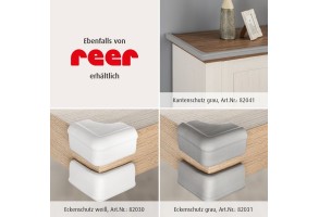 Мек протектор-лента за ъгли Reer 82040, бял - 8