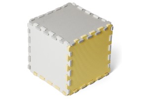 Мек пъзел KinderKraft LUNO, жълт - 2