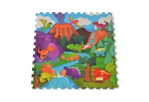 Мек пъзел с принт Dino Park