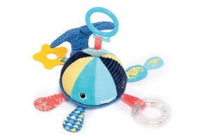 Мека играчка LUDI висящ кит