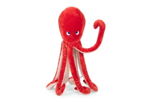 Мека играчка октопод голям