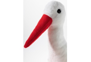 Мека играчка Щъркел, 40 см. - 2
