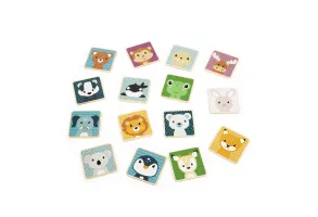 Мемори игра - Животни -Bigjigs - 3