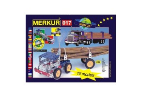 Метален конструктор. Камиони. 10 в 1. 202 части