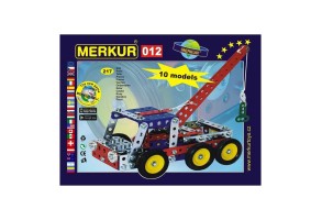 Метален конструктор, Сервизни коли, 10 в 1, 217 части - 2