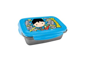 Метална кутия за храна Superman Chibby - 2