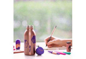 Milan Бутилка за вода Copper, изотермична, 354 ml - 4