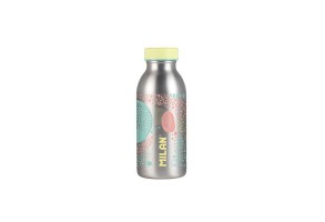 Milan Бутилка за вода Silver, изотермична, 354 ml, жълта