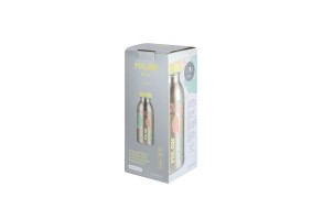 Milan Бутилка за вода Silver, изотермична, 354 ml, жълта - 2