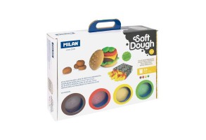 Milan Тесто за моделиране Soft Dough - Комплект Бургери