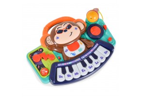 Мини пиано с микрофон DJ Monkey 3137 - 2