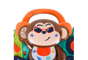 Мини пиано с микрофон DJ Monkey 3137 - 3