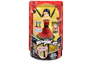 MIRACULOUS Калинката и Котарака кукла Калинка с геройско преобразяване