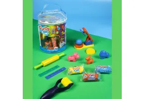 MITAMA Funny Doo My Zoo Bag комплект за моделиране - PVC с цип, инструменти, 30 части - 3