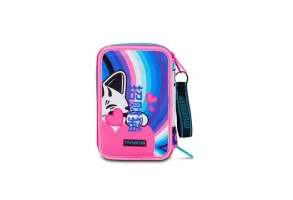MITAMA Rainbow Cat несесер с 3 ципа, ПЪЛЕН - 2