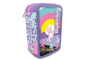 MITAMA UNICORN несесер с 3 ципа, ПЪЛЕН