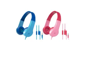 Motorola детски слушалки с кабел MOTO JR200 BLUE - 3