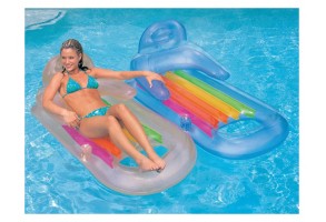 Надуваем дюшек (шезлонг) INTEX King Kool, асортимент - 2