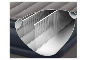 Надуваем матрак с вградена помпа INTEX Twin Deluxe - 2