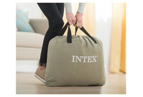 Надуваем матрак с вградена помпа INTEX Twin Deluxe - 3