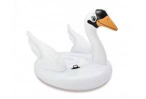 Надуваем остров Лебед INTEX Mega Flamingo