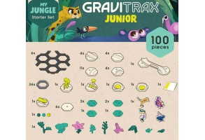Настолна игра Ravensburger GraviTrax Junior - Стартов комплект: Start L Джунгла - 5