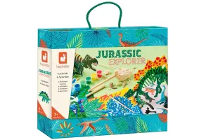 Научен комплект 6 в 1 Janod - Jurassic Explorer