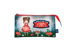 Несесер с 3 отделения Santoro Gorjuss In The Forest - Little Mushroom