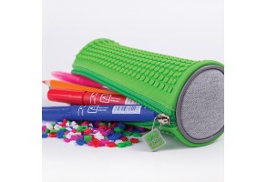Несесер цилиндър Pixie Crew Grey/Green - 4