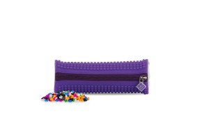 Несесер цилиндър Pixie Crew Grey/Purple - 2
