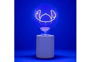 Нощна лампа с неонова LED крушка  Stitch - 5