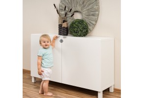 Обезопасителна закопчалка за двойни врати Reer 71081 - 2