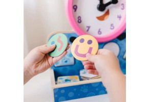 Образователен дървен магнитен часовник - Tickety Tock - Melissa & Doug - 3