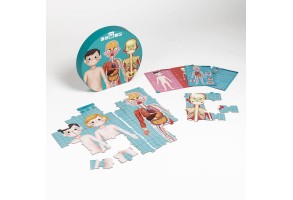 Образователен пъзел, Eurekakids, Човешкото тяло, 100 части