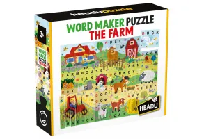 Образователен пъзел, Headu, Word Maker, Фермата, 67 части