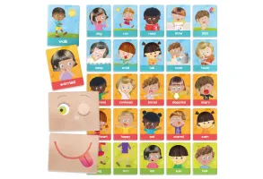Образователни флаш карти, Headu, Montessori, Емоции и действия - 3