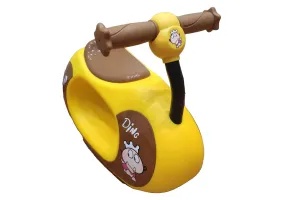 OCIE Мултифункционална кола за возене Ride-On / Тротинетка 4 в 1 Juan Жълта - 6