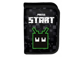 PASO Press Start несесер с 1 цип, ПЪЛЕН