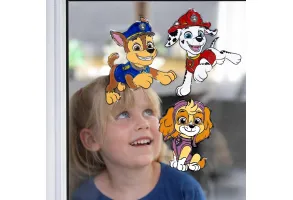 PAW PATROL Нарисувай картинки за прозорци - 3