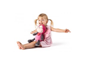 Пеперудата Офелия - плюшена играчка - 2
