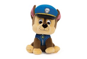 Пес Патрул - Плюшена играчка Чейс, 15 см