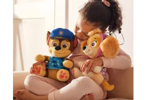 Пес Патрул - Плюшена играчка за сън Чейс, 25 см - 10