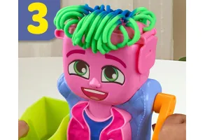 Play Doh - Игрален комплект: Фризьорски салон - 7