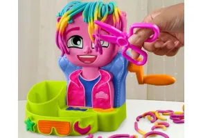 Play Doh - Игрален комплект: Фризьорски салон - 11