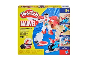 Play Doh - Капитан Америка: Мото-резачка