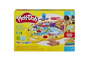 Play Doh - Преносима подложка за игра с 4 цвята