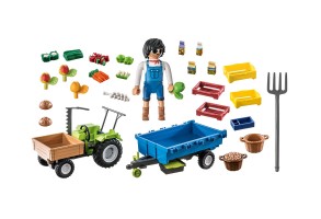 Playmobil - Комбайна с ремарке - 2