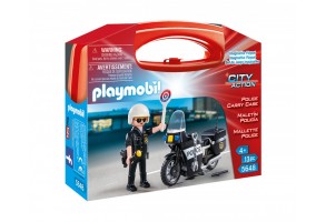 Playmobil - Полицейски комплект в куфарче
