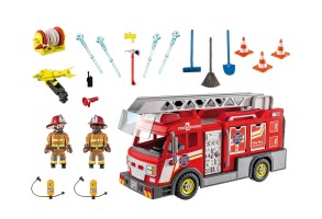 Playmobil - Пожарна кола с мигащи светлини - 2