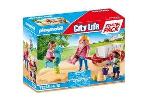 Playmobil - Стартов пакет: Предучилищен учител с ръчна количка